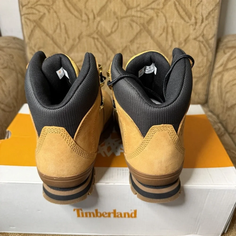 Women's Timberland Leather Euro Hiker Boot, Wheat‎ Size 7 TB0 A659B